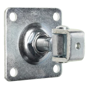 PSC verstellbares Torband mit Schild M20 verzinkt 100×100×4 mm