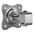 Regulierbares Torband mit Zierblech M16 80×80 mm Stahl verzinkt 001-363 (1)
