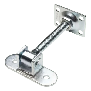 PSG verstellbares Torscharneer M16 mit Schild 115×40 mm und U-Bügel 75×55×3 mm