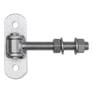 Verstellbares Torband M16 mit Anschraubplatte 115×40 mm – verzinkt