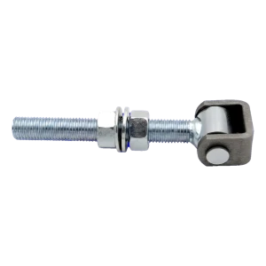PSG Torband aus Stahl verstellbar M16 mit Splint – verzinkt, 150 mm
