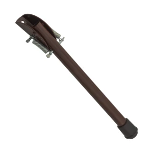 Federnder Türstopper 165 mm – Stahl, braun