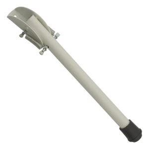 Türstopper Stahl Federmechanismus 160 mm – weiß