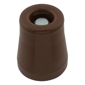 Türstopper Gummi groß braun Ø49 mm – Anschraubmontage