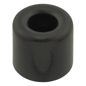 Türstopper Gummi zum Anschrauben schwarz Ø40 mm H28 mm