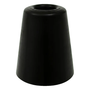 Gummi-Türstopper Boden 70 mm schwarz – groß, ohne Dübel