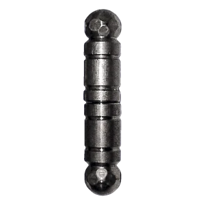 PSG Zierscharnier gedreht aus Stahl H146 × Ø30 mm für Tore und Pforten