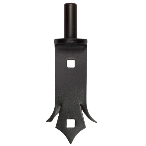 Zierscharnierstift Ø 14 mm für Flügeltore – zum Anschrauben 001-510 (1)