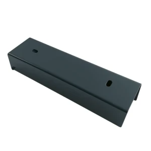 U-Profil Verbinder Halterung für Sockel 200x55 anthrazit graphit