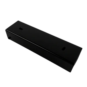 U-Profil Verbinder Halterung für Sockelmauer 200x55 schwarz