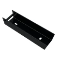 U-Profil Verbinder Halter für Sockelplatte 200x50 Schwarz GPV-700-32 (2)