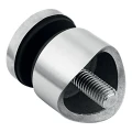 Punkthalter für Glas 6-12mm Ø 30/13/M8x40 AISI304 System 42,4 Satin 000-521 (2)