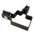 Eckwinkelklemme für Zaunpaneele 40x60 mm braun GPV-700-10 (1)