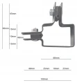 Eckwinkel für Zaunpaneele 40x60 mm verzinkt GPV-700-09 (3)