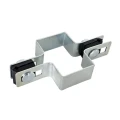 Zwischenschelle für Zaunpaneele 40x60 mm verzinkt GPV-700-04 (1)