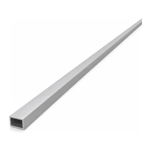 Rechteckiges Aluminiumrohr 8×12×1 mm – geschlossenes Profil L=2000 mm EN AW-6060