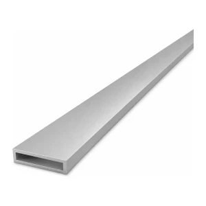 Rechteckiges Aluminiumrohr 10×40×2 mm – geschlossenes Profil L=2000 mm
