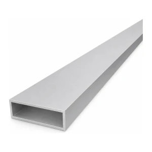 Aluminium-Rechteckrohr 20×60×2 mm – geschlossenes Profil EN AW-6060, L=2000 mm