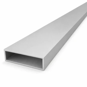 Rechteckiges Aluminiumrohr 20×70×2 mm – geschlossenes Profil EN AW-6060, L=2000 mm