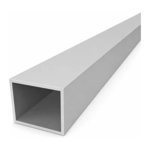 Rechteckiges Aluminium-Rohr 50×60×3 mm – geschlossenes Profil L=2000 mm