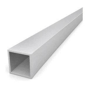 Quadratisches Aluminiumrohr 40×40×3 mm – geschlossenes Profil L=2000 mm
