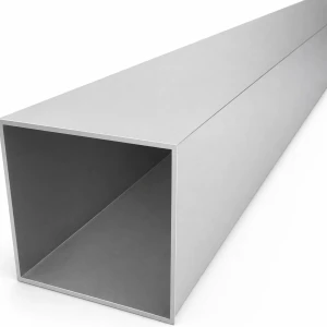 Aluminium-Quadratrohr 80×80×2 mm – geschlossenes Profil L=2000 mm