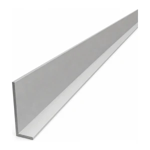 Ungleichschenkliger Aluminiumwinkel 50×20×2 mm – L-Profil, Länge 2000 mm