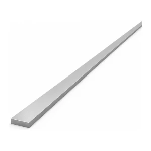 Aluminiumflachstab EN AW-6060 T64 – 15×4 mm, Länge 2000 mm