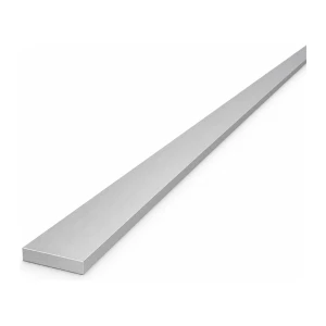 Aluminiumflachstange 25×5 mm EN AW-6060 T64, Länge 2000 mm