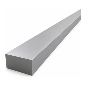 Aluminiumflachstab EN AW-6060 T64, 50×25 mm, Länge 2000 mm