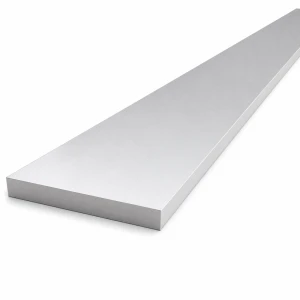 Aluminiumflachstab 80×10 mm EN AW-6060 T64 – Flachprofil L=2000 mm