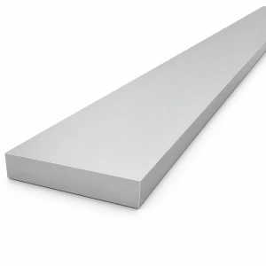 Aluminiumflachstange EN AW-6060 T64 – 80×15 mm, Länge 2000 mm
