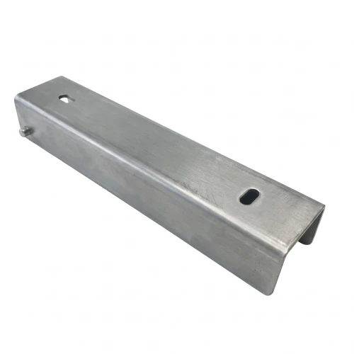 C-Profil Verbinder Halterung für Sockelmauer 250x50 verzinkt GPV-700-39 (1)