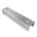 C-Profil Verbinder Halterung für Fundament 250x55 verzinkt GPV-700-44 (1)