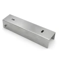 C-Profil Verbinder Halterung für Sockel 200x50 verzinkt GPV-700-34 (1)
