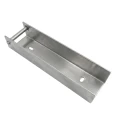 C-Profil Verbinder Halterung für Sockel 200x50 verzinkt GPV-700-34 (2)