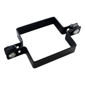 Zwischenschelle für Zaunanlagen 100x100 mm schwarz