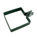 Endklemme für Zaunpaneele 100x100 mm grün 000-783 (1)