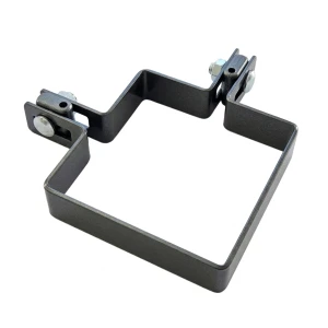 Eckschelle für Zaunpaneele 100x100 mm anthrazit