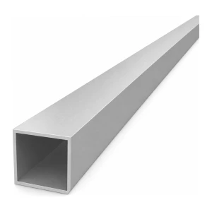 Aluminiumrohr quadratisch 30×30×1,5 mm – geschlossenes Profil EN AW-6060 L=2000 mm