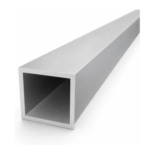 Aluminiumrohr quadratisch 50×50×4 mm – geschlossenes Profil L=2000 mm