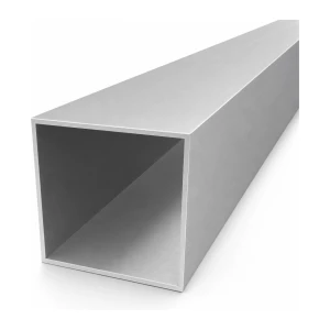 Aluminium-Quadratrohr 70×70×2 mm – geschlossenes Profil L=2000 mm EN AW-6060