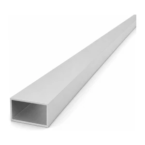 Rechteckiges Aluminiumrohr 18×30×1,2 mm – geschlossenes Profil L=2000 mm EN AW-6060