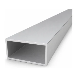 Rechteckiges Aluminium-Rohr 40×80×3 mm – geschlossenes Profil L=2000 mm