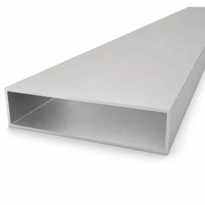 Rechteckiges Aluminiumprofil 30×120×2 mm – geschlossenes Profil L=2000 mm