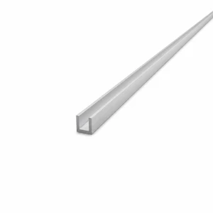 Aluminium U-Profil 10×10×1,5 mm – C/U-Profil, Länge 2000 mm, EN AW-6060