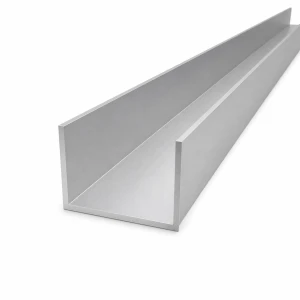 Aluminiumrinne 60×40×2,5 mm EN AW-6060 – C/U-Profil L=2000 mm