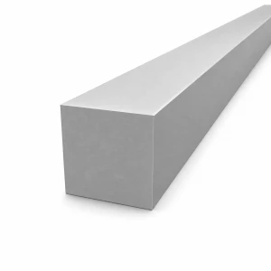 Aluminium-Vollquadratstab 50×50 mm Duralumin 2017A T4, L=2000 mm