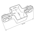 Zwischenklemme für Zaunpaneele 60x40 grün GPV-700-03 (3)