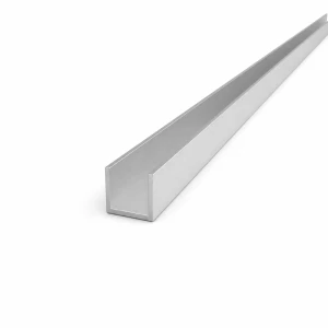 Aluminium-U-Profil 21×20×1,4 mm – C/U-Profil mit 2000 mm Länge